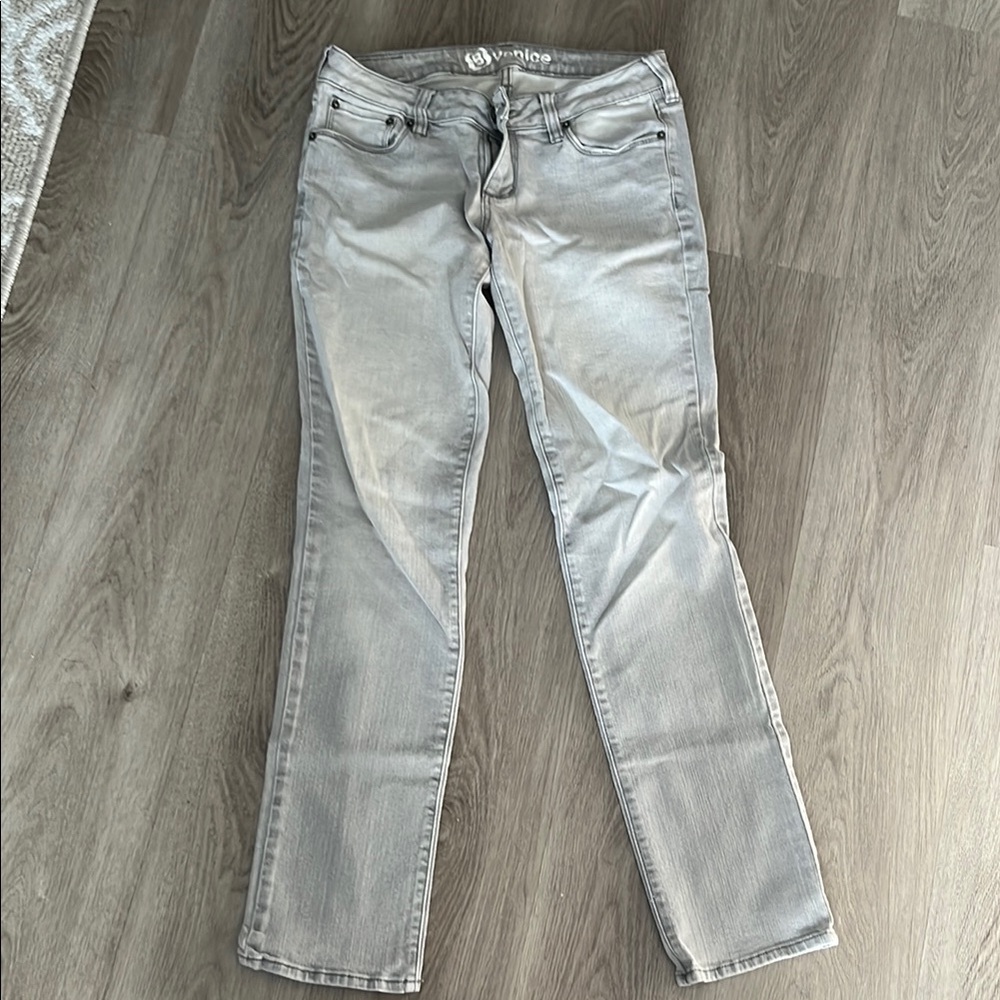 Silver Jeans Gray Skinny Jeans